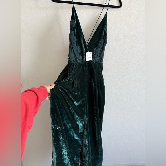 NWT Free People Blake Velvet One Piece - Picture 7 of 10